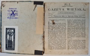VILLAGE NEWSPAPER 1817
