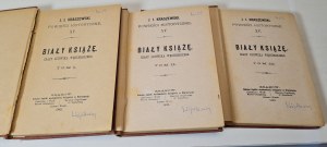 KRASZEWSKI J.I. - THE WHITE PRINCE. Edition 1. the times of Louis of Hungary Volume I-III