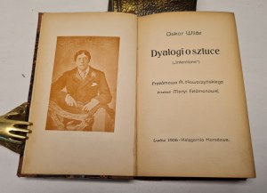 WILDE Oskar - DIALÓG O UMENÍ vyd.1906