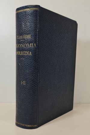 BILIŃSKI Leon - SYSTEM OF SOCIAL ECONOMY Wyd. 1893