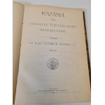 ADAMSKI T.J. Ks. Józef Stanisław - KAZANIA NA NIEDZIELE CAŁEGO ROKU KOŚCIELNEGO Tomy I-IV Wyd. 1910-1913