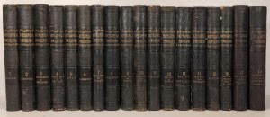 ENCYCLOPEDIA POWSZECHNA with illustrations and maps by S. ORGELBRAND Volumes 1-18 [COMPLETE].