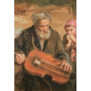 Teodor Axentowicz (1859 Brašov/Rumunsko - 1938 Krakov), Lirnik