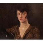 Feliks Michał Wygrzywalski (1875 Przemyśl - 1944 Rzeszów), Portret kobiety, 1927 r.