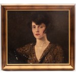 Feliks Michał Wygrzywalski (1875 Przemyśl - 1944 Rzeszów), Portrét ženy, 1927.