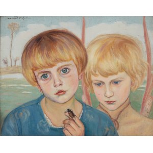 Wlastimil Hofman (1881 Prague - 1970 Szklarska Poreba), Children, 1930.