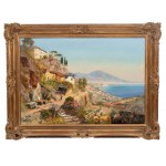 Alois Arnegger (1879 Vienna - 1963 there), View of the Bay of Naples