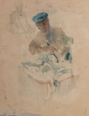 Antoni Suchanek (1901 Rzeszów - 1982 Gdynia), Portret rybaka