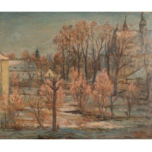 Wladyslaw Lam (1893 Konjica/Jugoslavia - 1984 Gdansk), View of the Oliwa Cathedral