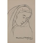 Wlastimil Hofman (1881 Praga - 1970 Szklarska Poręba), Madonna, 1946 r.