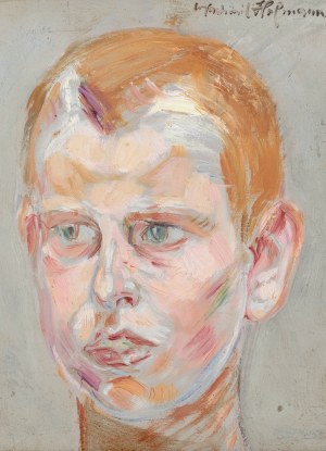 Wlastimil Hofman (1881 Praga - 1970 Szklarska Poręba), Portret chłopca