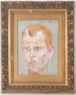 Wlastimil Hofman (1881 Praga - 1970 Szklarska Poręba), Portret chłopca