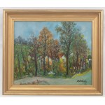 Isaac Antcher (1899 Perececina - 1992 Paris), Haus im Wald