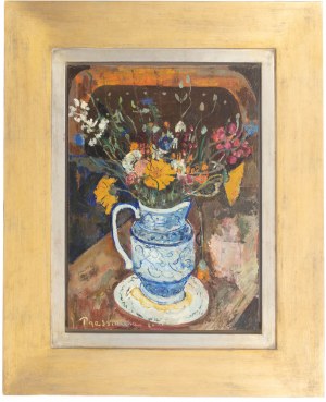 Joseph Pressmane (1904 Beresteczko- 1967 Paryż), Bukiet kwiatów, 1960