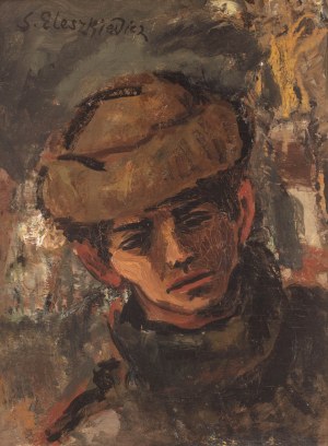 Stanisław Eleszkiewicz (1900 Czutowo k. Połtawy - 1963 Paryż), Portret chłopca Portret chłopca