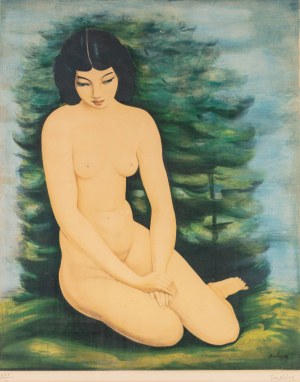 Mojżesz Kisling (1891 Kraków - 1953 Sanary-sur-Mer), Akt