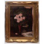 Boleslaw Jan Czedekowski (1885 Wojniłów - 1969 Vienna), Still life with roses, 1915.