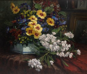 Hennie Gerardus de Korte (ur. 1941), Kwiaty