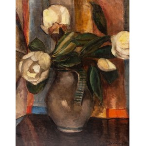 Maria Sperling (1898 Łódź-1995), Blumenstrauß in einer Vase, 1929.