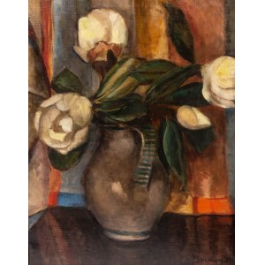 Maria Sperling (1898 Lodz-1995), Bouquet in a vase, 1929.