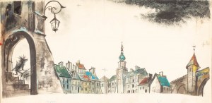 Jan Marcin Szancer (1902 Kraków-1973 Warszawa), Ilustracja do „Baśni o stalowym jeżu”