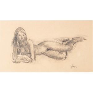 Jan Marcin Szancer (1902 Kraków-1973 Warsaw), Nude