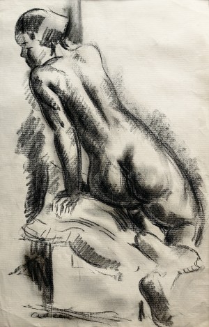 Michel Adlen (1898-1980), Nudo, schiena