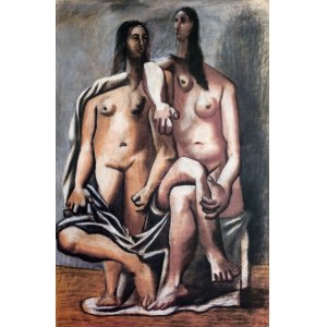 Pablo Picasso (1881-1973), Deux baigneuses