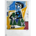 Pablo Picasso (1881-1973), Jacqueline assise