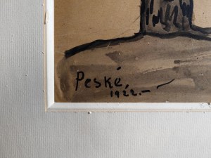 Jean Peske (1870-1949), berger, 1922