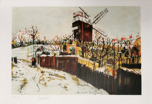 Maurice Utrillo (1883-1955), Moulin de la Galette