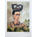 Frida Kahlo (1907-1954), Autoportrét s vrkočom