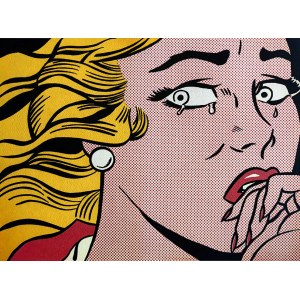 Roy Lichtenstein (1923-1997), Fille en pleurs