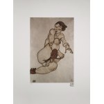 Egon Schiele (1890-1918), Nudo con scarpe marroni