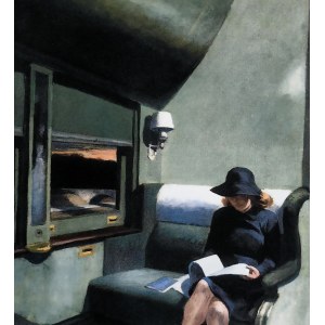 Edward Hopper (1882-1967), Przedział C, wagon 193
