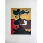 Joan Miró (1893-1983), Porträt von Frau Mills