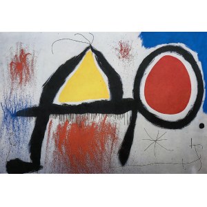 Joan Miró (1893-1983), Postać przed słońcem