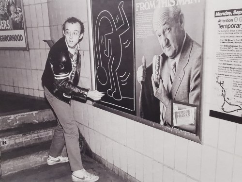 Keith Haring (1958-1990), Self portrait