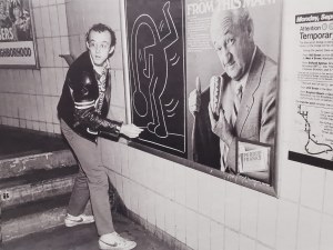 Keith Haring (1958-1990), autoritratto