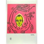 Keith Haring (1958-1990), autoritratto