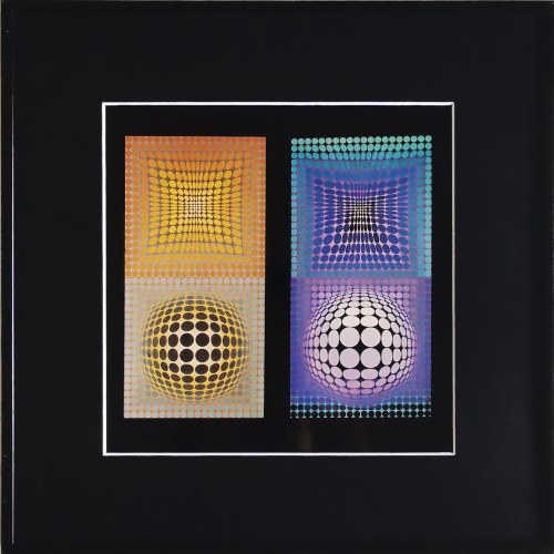 Victor Vasarely (1906-1997), Vp-118, Vp-108, 1975