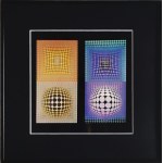 Victor Vasarely (1906-1997), Vp-118, Vp-108, 1975