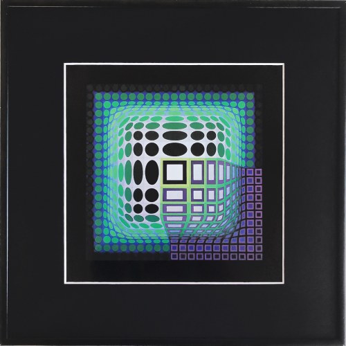 Victor Vasarely (1906 -1997), Koska-kar, 1975