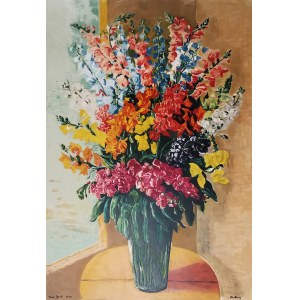 Moses Kisling (1891-1953), Bouquet de hauteurs (gueule du lion)