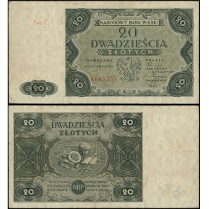 Poland, 20 zloty, 15.07.1947