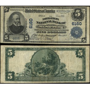 Stany Zjednoczone Ameryki (USA), 5 dolarów, 1.03.1922