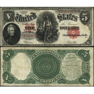 Spojené státy americké (USA), 5 dolarů, 1907