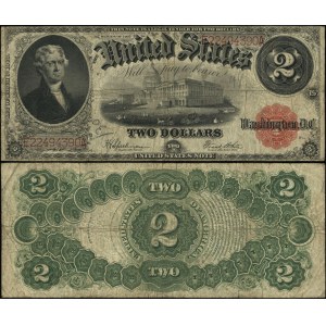 United States of America (USA), $2, 1917