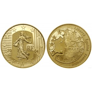 Francie, 20 euro, 2004, Paříž