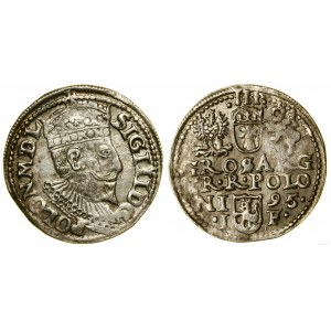 Polen, trojak, 1595, Olkusz